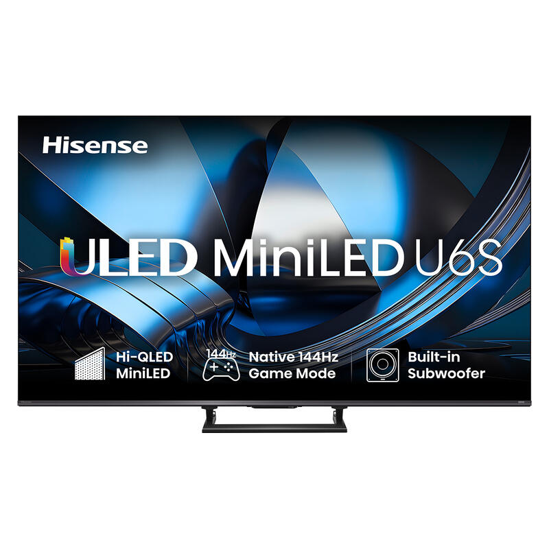 Hisense 75" U6SAU Smart 4K Hi-QLED Mini-LED AI TV (2026)
