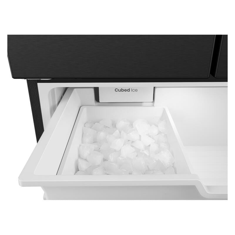 Hisense 541L Pureflex French Door Fridge with Non- Plumbed Ice & Water - Black