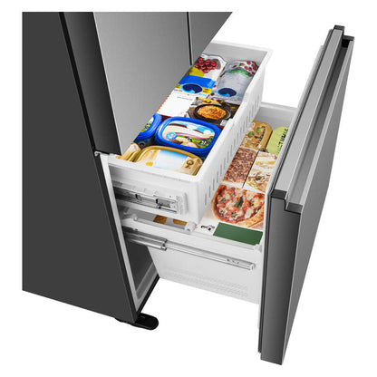 Hisense 544L French Door Fridge Freezer with Water Dispenser - (PureFlex) Stainless Steel