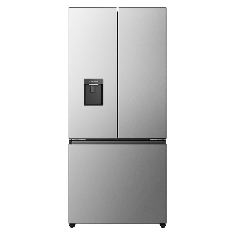 Hisense 544L French Door Fridge Freezer with Water Dispenser - (PureFlex) Stainless Steel