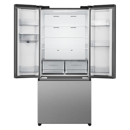 Hisense 544L French Door Fridge Freezer with Water Dispenser - (PureFlex) Stainless Steel