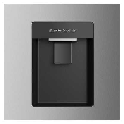 Hisense 544L French Door Fridge Freezer with Water Dispenser - (PureFlex) Stainless Steel