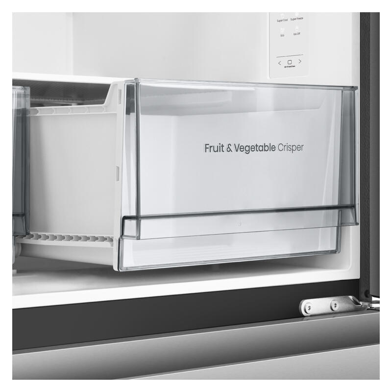 Hisense 544L French Door Fridge Freezer with Water Dispenser - (PureFlex) Stainless Steel