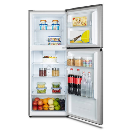 Hisense 205L Top Mount Fridge Freezer - Silver