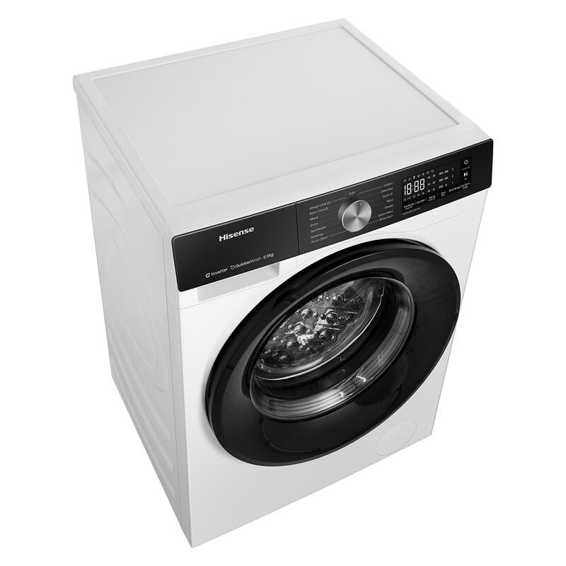 Hisense 8.5kg Front Load Washing Machine - White (Series 3)
