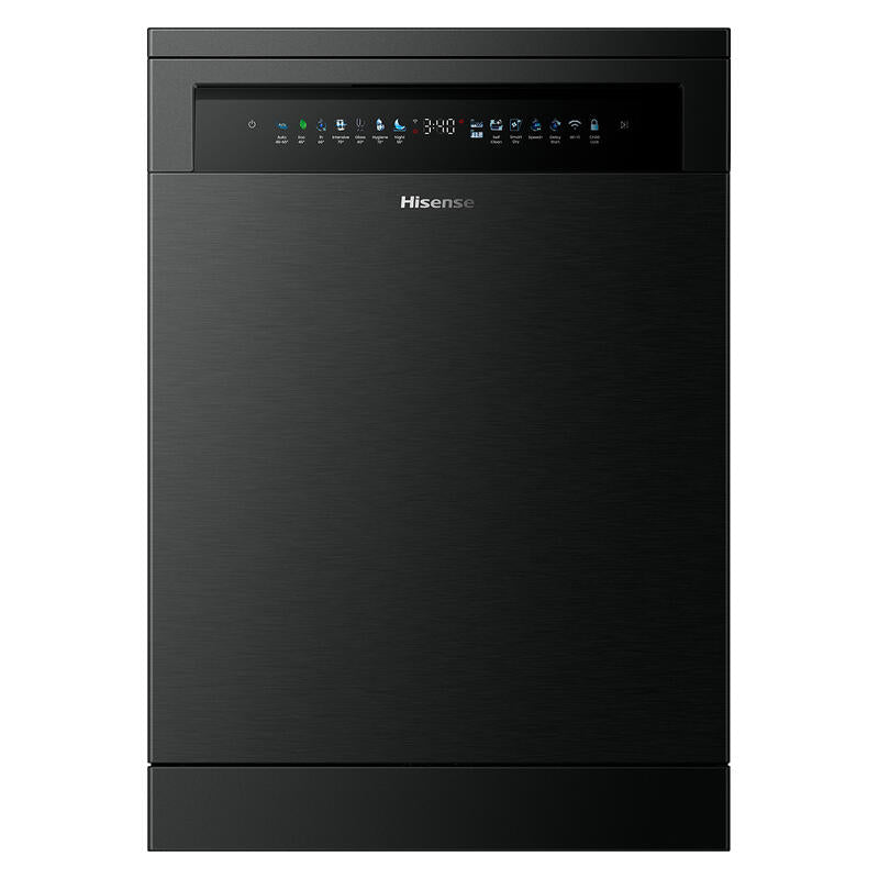 Hisense 16 Place Setting Freestanding Dishwasher - Black (Series 7 - Veroshine)