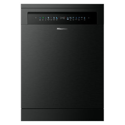 Hisense 16 Place Setting Freestanding Dishwasher - Black (Series 7 - Veroshine)