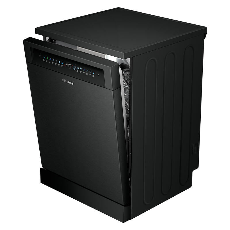 Hisense 16 Place Setting Freestanding Dishwasher - Black (Series 7 - Veroshine)
