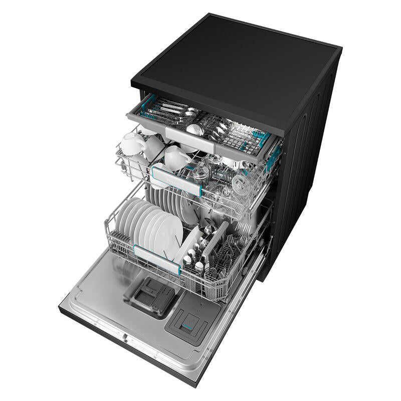 Hisense 16 Place Setting Freestanding Dishwasher - Black (Series 7 - Veroshine)