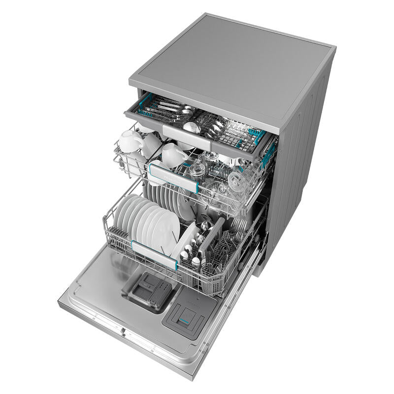 Hisense 16 Place Setting Freestanding Dishwasher - Stainless Steel (Series 7 - Veroshine)