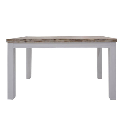 Homestead 9 Piece Dining Suite - White/Timber