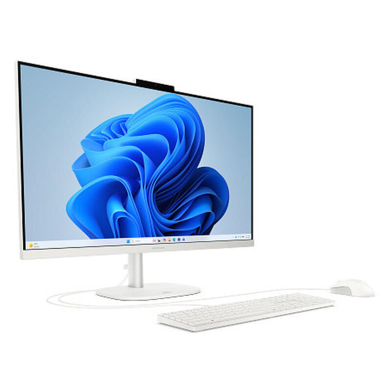 HP OmniStudio 27" All-in-One Desktop Computer - White - Ryzen 5-40, 16GB-RAM, 512GB-SSD, Windows 11 Home
