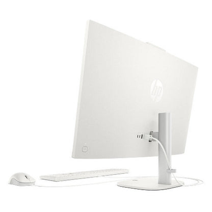 HP OmniStudio 27" All-in-One Desktop Computer - White - Ryzen 5-40, 16GB-RAM, 512GB-SSD, Windows 11 Home