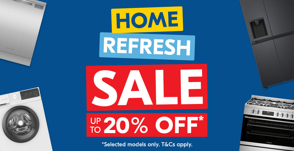 Up to 20% Off Selected Appliances Home Refresh Sale