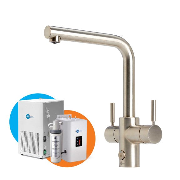 InSinkErator Multitap 4N1 Chilled L Shape - Brushed