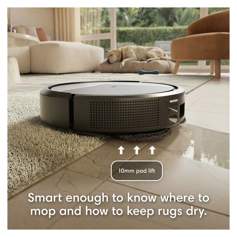 iRobot Roomba Plus 575 Combo Robotic Vacuum & Mop with Multifunctional Docking Station