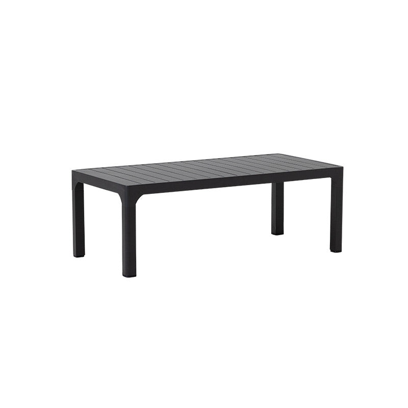 Isla 4 Piece Outdoor Lounge Setting - Light Grey/Black