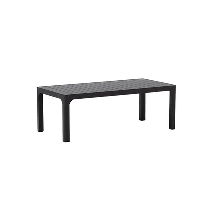Isla 4 Piece Outdoor Lounge Setting - Light Grey/Black