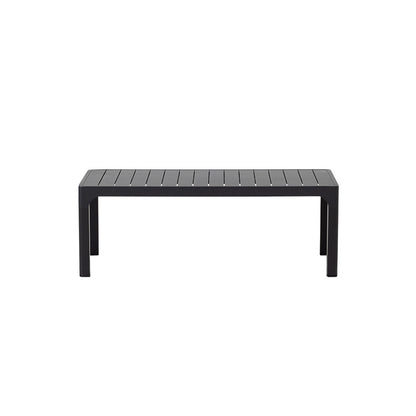 Isla 4 Piece Outdoor Lounge Setting - Light Grey/Black