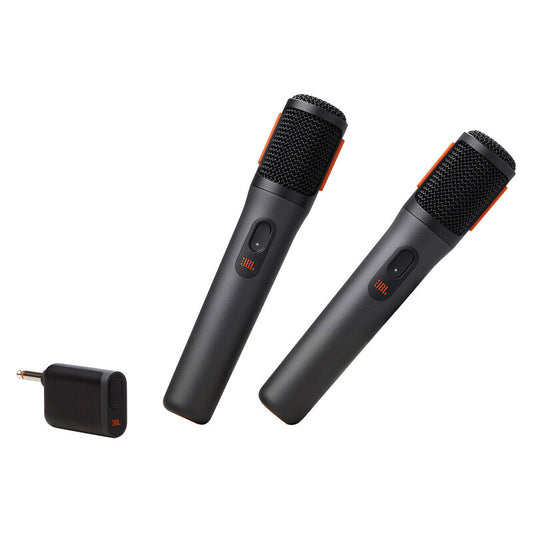 JBL Partybox Wireless Digital Rechargable Microphone 2 Pack