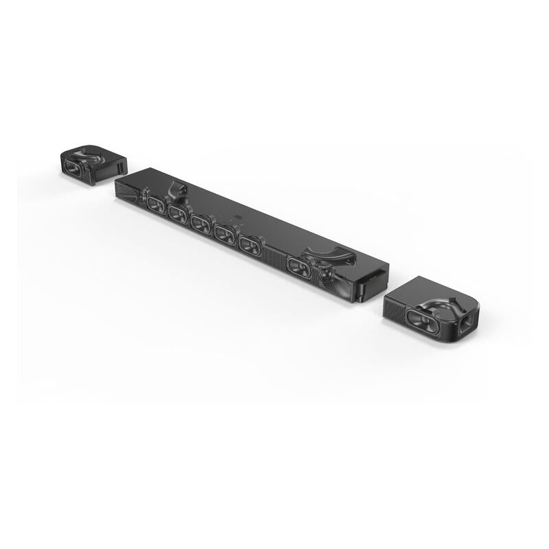 JBL 7.1 Channel Virtual Atmos Soundbar with Subwoofer and Detachable Speakers - Black