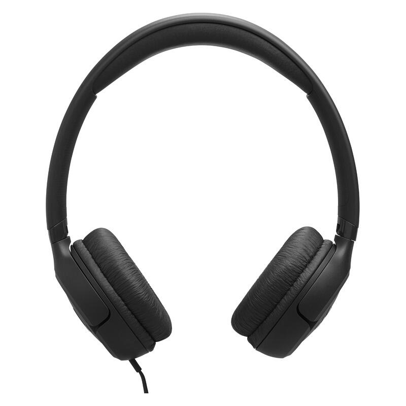 JBL Tune 530 Wired On-Ear Headphones - Black