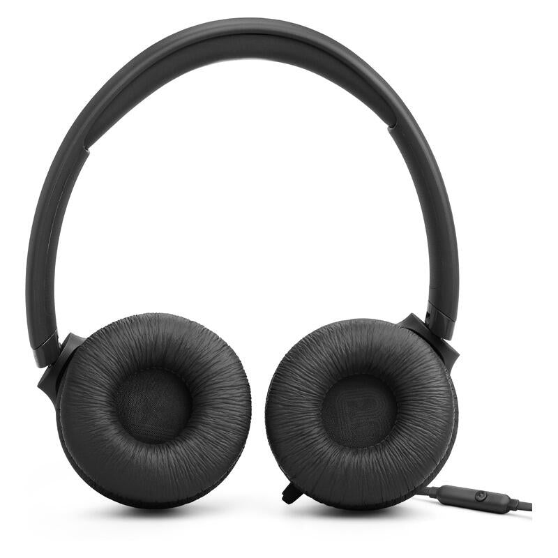 JBL Tune 530 Wired On-Ear Headphones - Black
