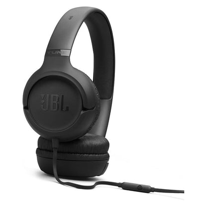 JBL Tune 530 Wired On-Ear Headphones - Black