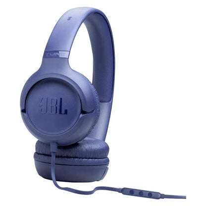 JBL Tune 530 USB-C Wired On-Ear Headphones – Blue