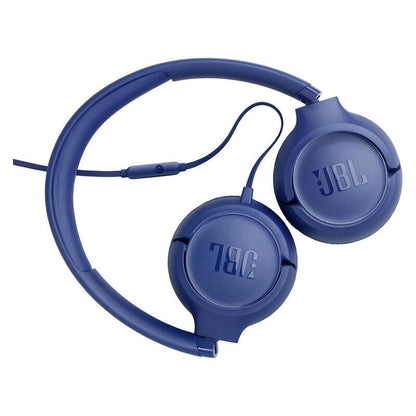 JBL Tune 530 Wired 3.5mm On-Ear Headphones - Blue