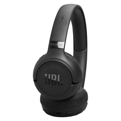 JBL Tune 680NC Noise Cancelling Wireless On-Ear Headphones - Black