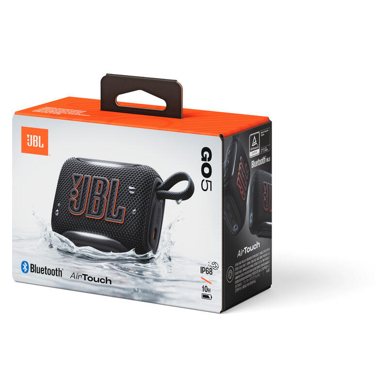 JBL Go 5 Mini Portable Bluetooth Speaker - Black