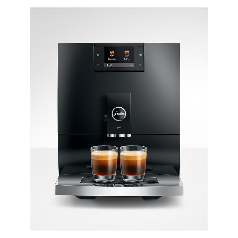Jura C9 Automatic Coffee Machine - Piano Black
