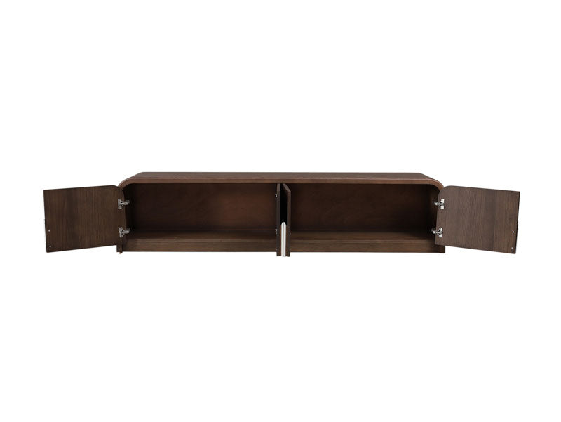 Karvia 2100 Entertainment Unit - Walnut