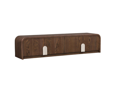 Karvia 2100 Entertainment Unit - Walnut