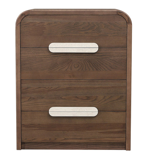 Karvia 4 Drawer Tallboy - Walnut