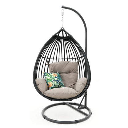 Koala Hanging Egg Chair - Castle Grey/Taupe