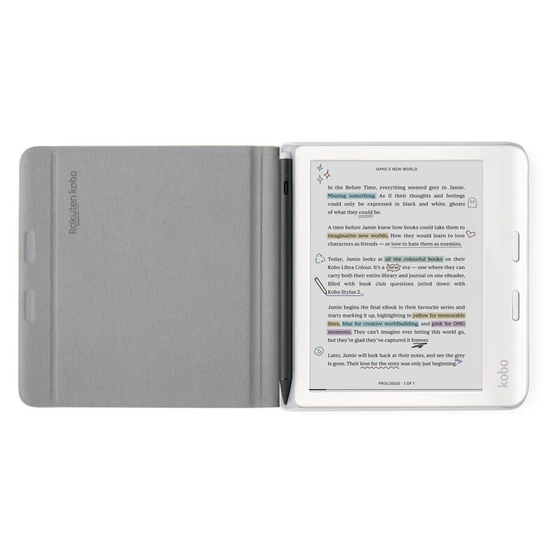 Kobo Libra Sleepcover Case - Sand Beige