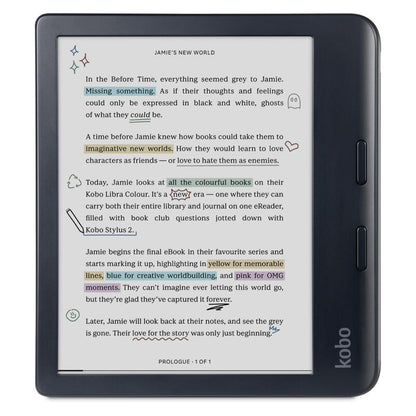 Kobo Libra Colour E-Reader - Black