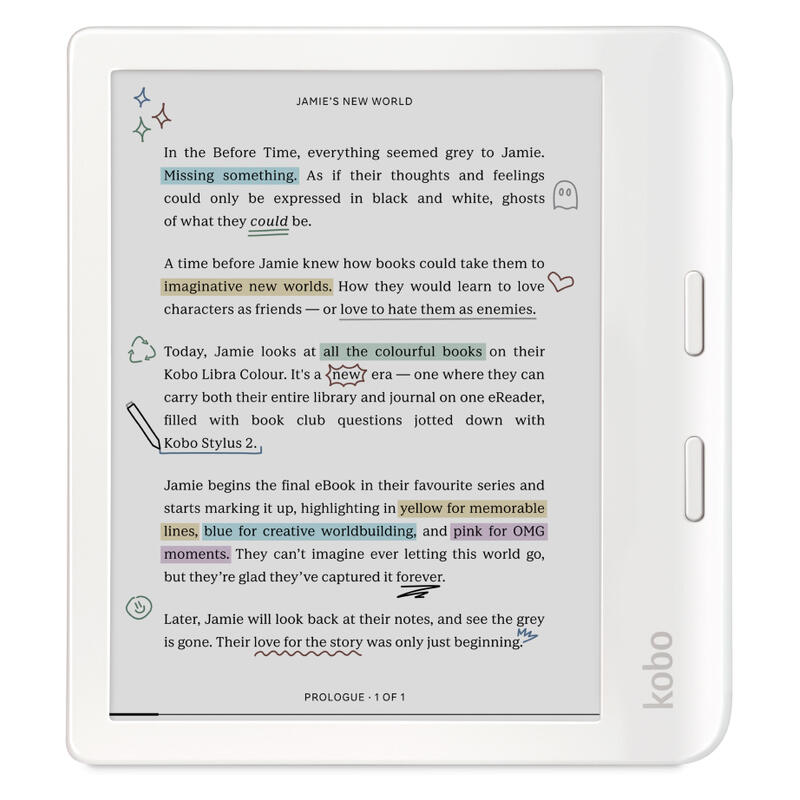Kobo Libra Colour E-Reader - White