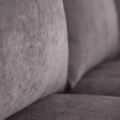 Kristie 3 Seater Fabric Sofa Bed with LHF Chaise - Dark Grey
