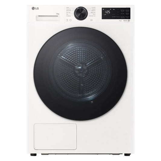 LG 10kg AI Heat Pump Condenser Dryer - White (Series 3)