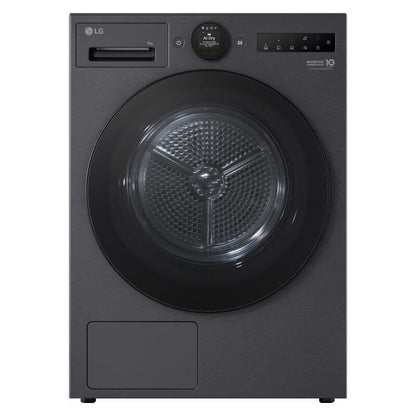 LG 9kg AI Heat Pump Condenser Dryer - Matte Black (Series 9)
