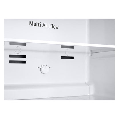 LG 243L Top Mount Fridge Freezer - Stainless Steel