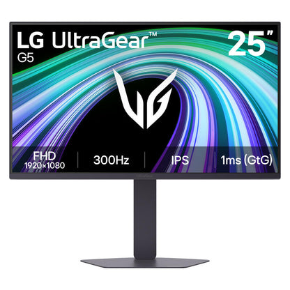 LG 25" FHD 3-Side Borderless Gaming Monitor - IPS 300Hz 1ms-Response