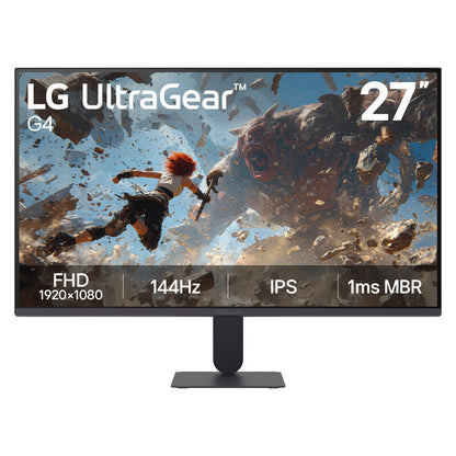 LG 27" FHD 3-Side Borderless Gaming Monitor - IPS 144Hz 1ms-Response