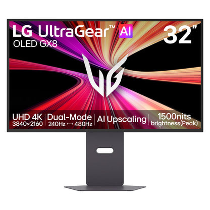 LG 32" UltraGear 4K UHD OLED Gaming Monitor - 240Hz 0.03ms-Response AGLR
