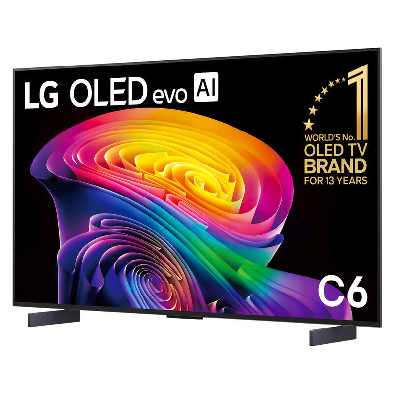 LG 42" C6 Smart 4K OLED evo AI TV (2026)