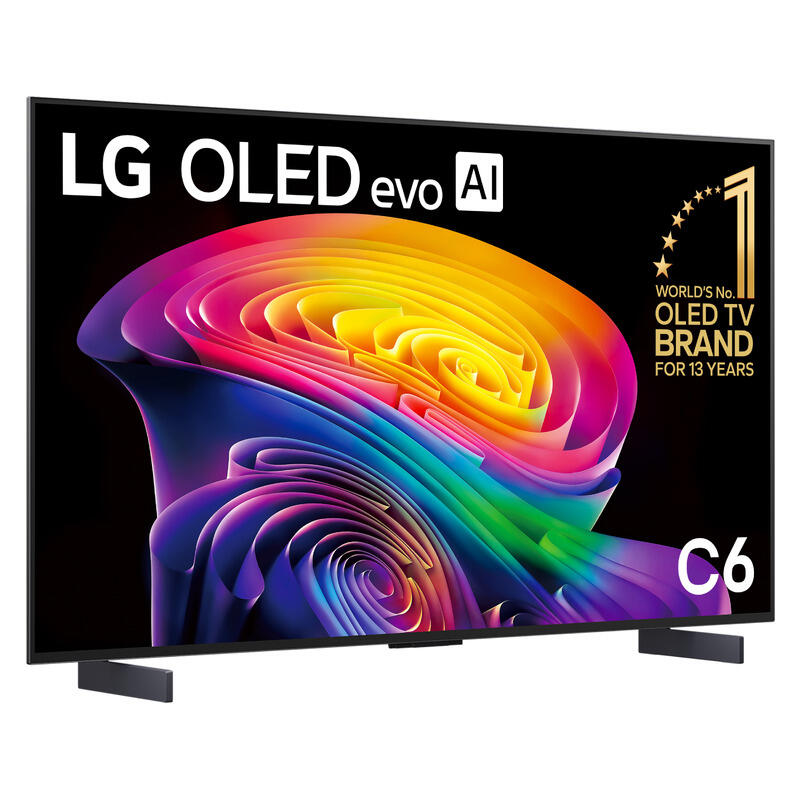 LG 42" C6 Smart 4K OLED evo AI TV (2026)