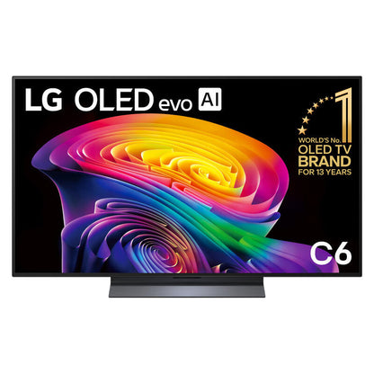 LG 48" C6 Smart 4K OLED evo AI TV (2026)